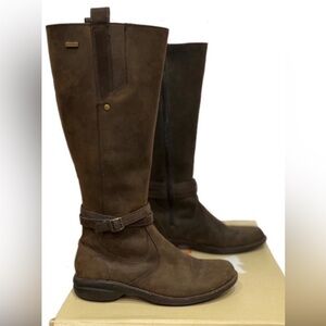 Merrell Captiva Strap Waterproof Tall Leather Boots, Sz 7.5